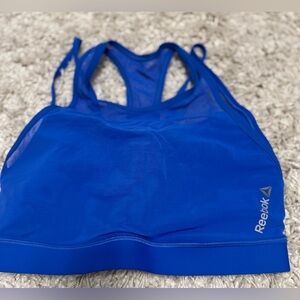Reebok Women's Vibrant Blue Sports Bra